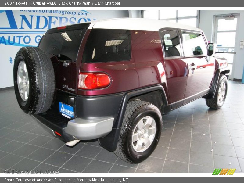 Black Cherry Pearl / Dark Charcoal 2007 Toyota FJ Cruiser 4WD