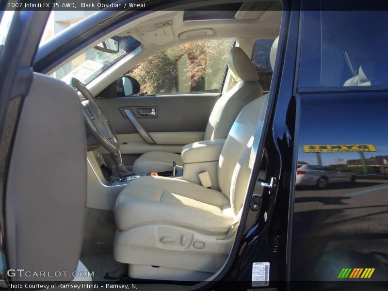 Black Obsidian / Wheat 2007 Infiniti FX 35 AWD