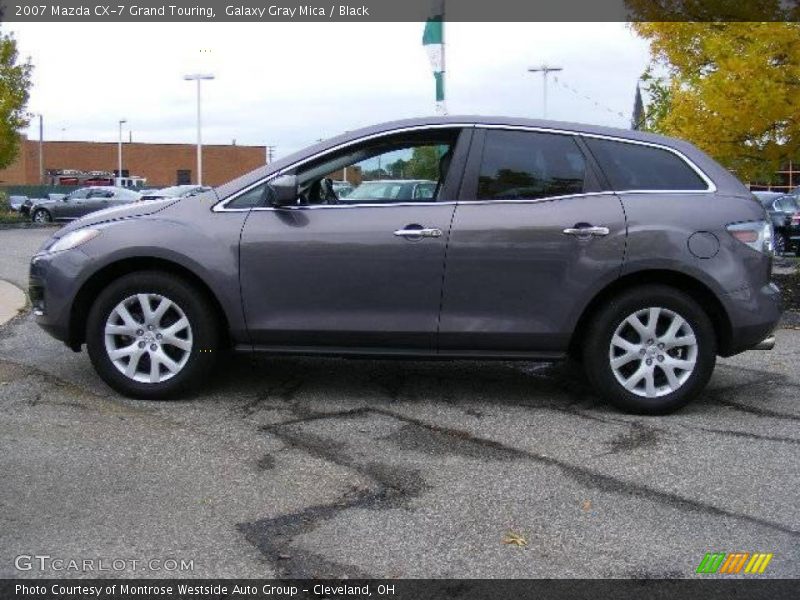 Galaxy Gray Mica / Black 2007 Mazda CX-7 Grand Touring