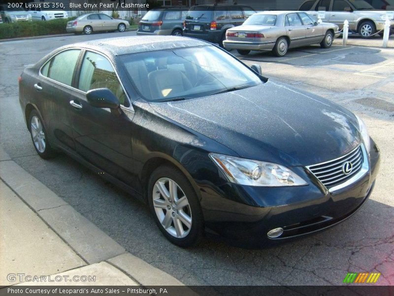Blue Onyx Pearl / Cashmere 2007 Lexus ES 350