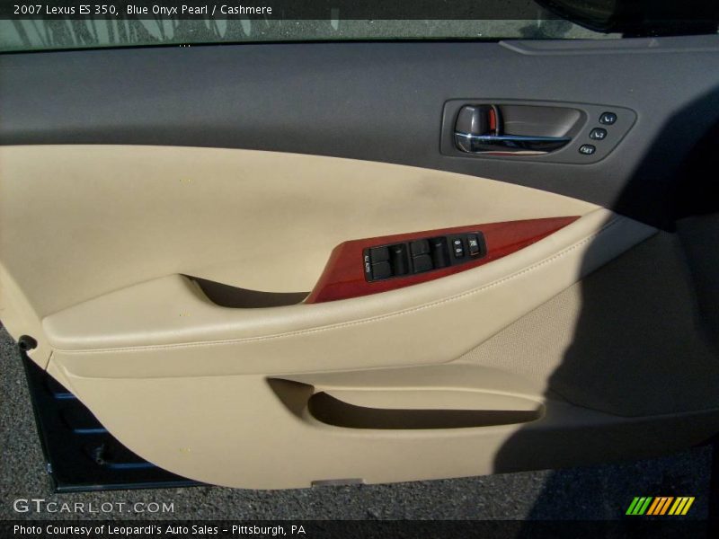 Blue Onyx Pearl / Cashmere 2007 Lexus ES 350