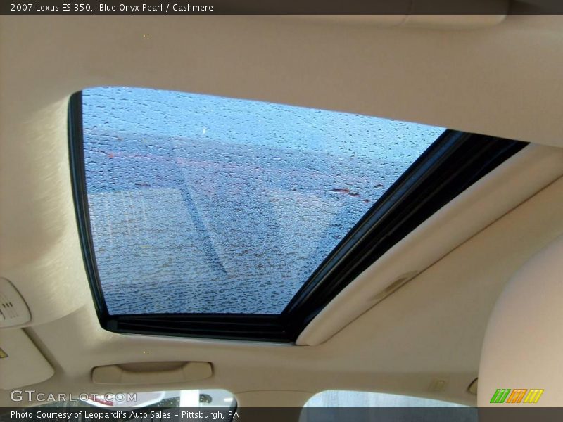 Blue Onyx Pearl / Cashmere 2007 Lexus ES 350