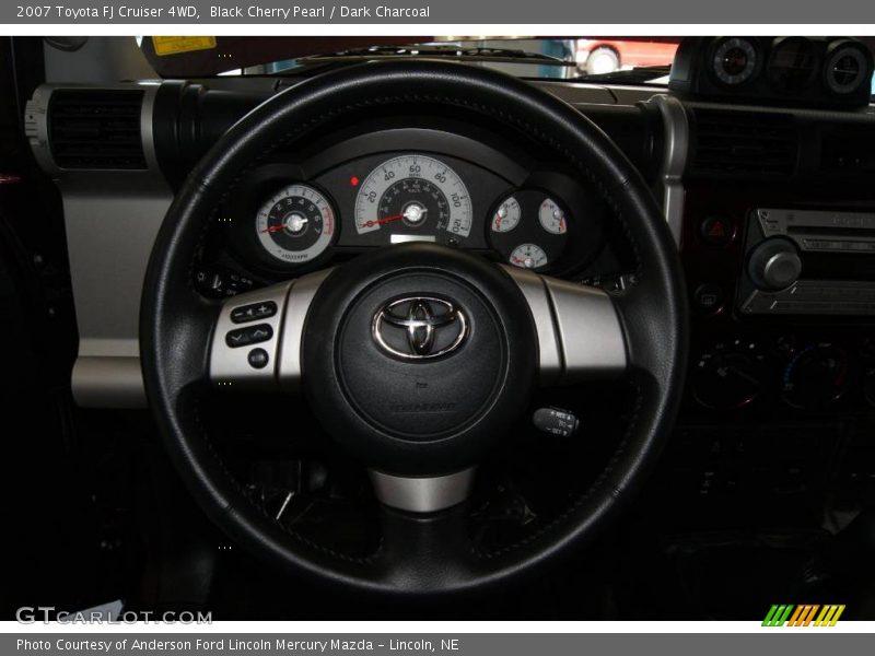 Black Cherry Pearl / Dark Charcoal 2007 Toyota FJ Cruiser 4WD