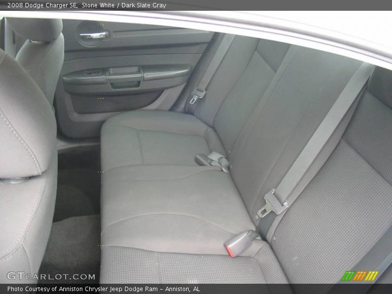 Stone White / Dark Slate Gray 2008 Dodge Charger SE