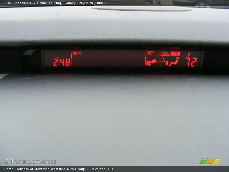 Galaxy Gray Mica / Black 2007 Mazda CX-7 Grand Touring