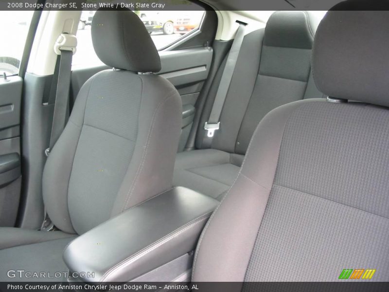 Stone White / Dark Slate Gray 2008 Dodge Charger SE