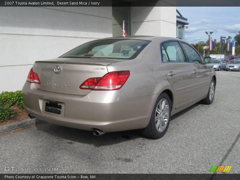 Desert Sand Mica / Ivory 2007 Toyota Avalon Limited