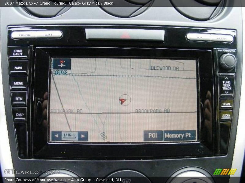 Galaxy Gray Mica / Black 2007 Mazda CX-7 Grand Touring