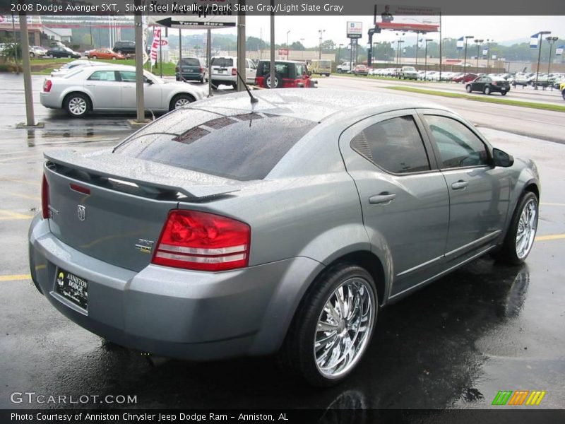 Silver Steel Metallic / Dark Slate Gray/Light Slate Gray 2008 Dodge Avenger SXT