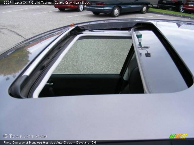 Galaxy Gray Mica / Black 2007 Mazda CX-7 Grand Touring