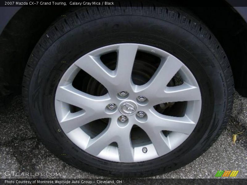 Galaxy Gray Mica / Black 2007 Mazda CX-7 Grand Touring