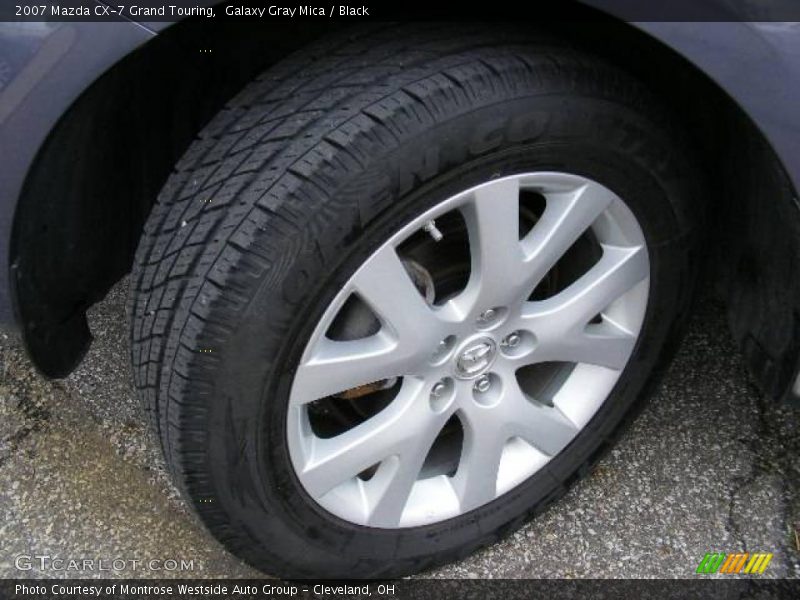 Galaxy Gray Mica / Black 2007 Mazda CX-7 Grand Touring