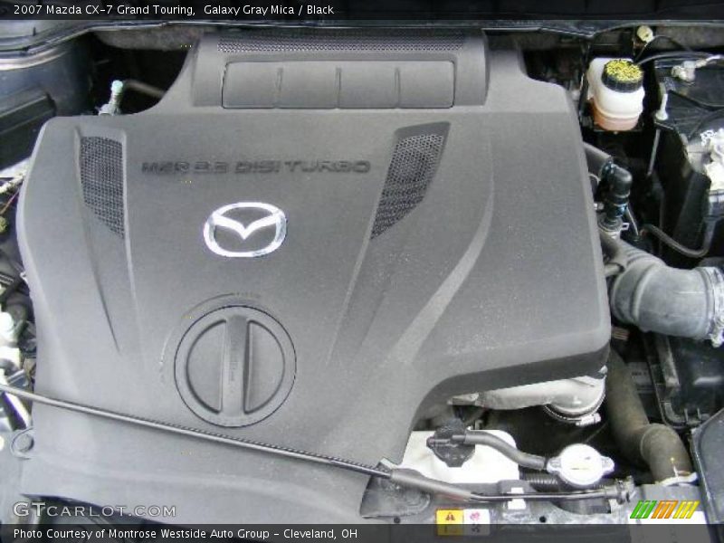 Galaxy Gray Mica / Black 2007 Mazda CX-7 Grand Touring