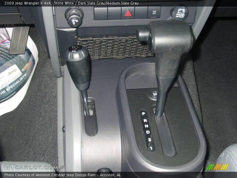 Stone White / Dark Slate Gray/Medium Slate Gray 2009 Jeep Wrangler X 4x4