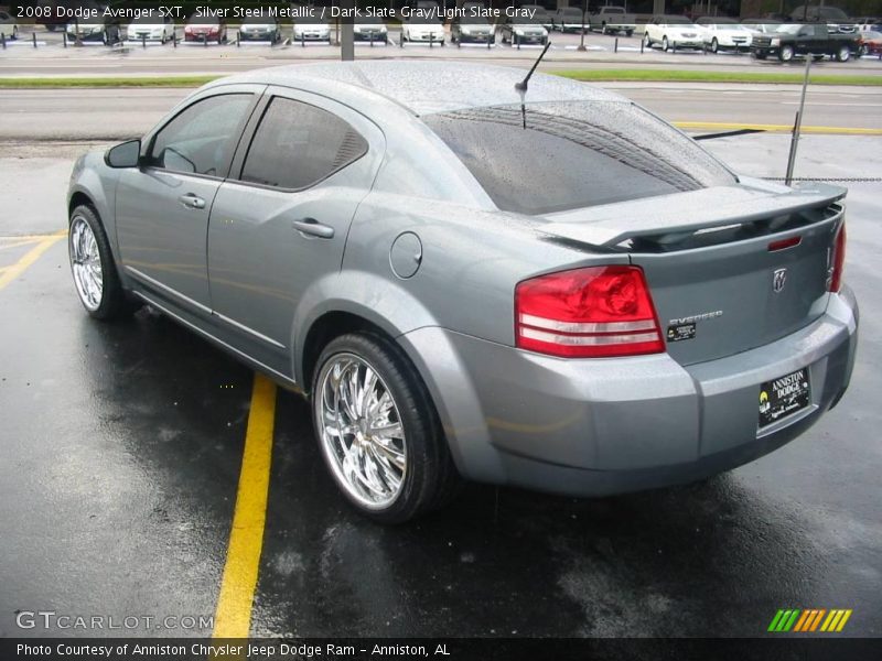 Silver Steel Metallic / Dark Slate Gray/Light Slate Gray 2008 Dodge Avenger SXT