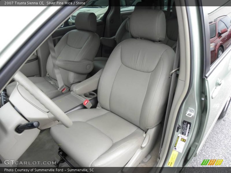 Silver Pine Mica / Stone 2007 Toyota Sienna CE