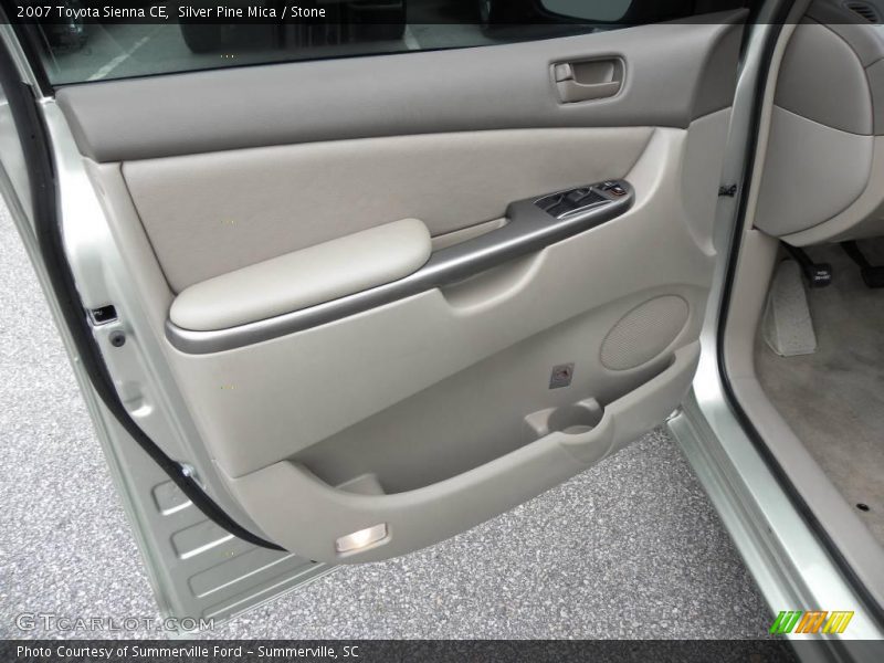 Silver Pine Mica / Stone 2007 Toyota Sienna CE