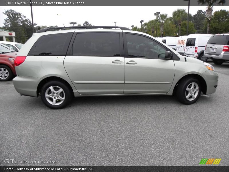 Silver Pine Mica / Stone 2007 Toyota Sienna CE