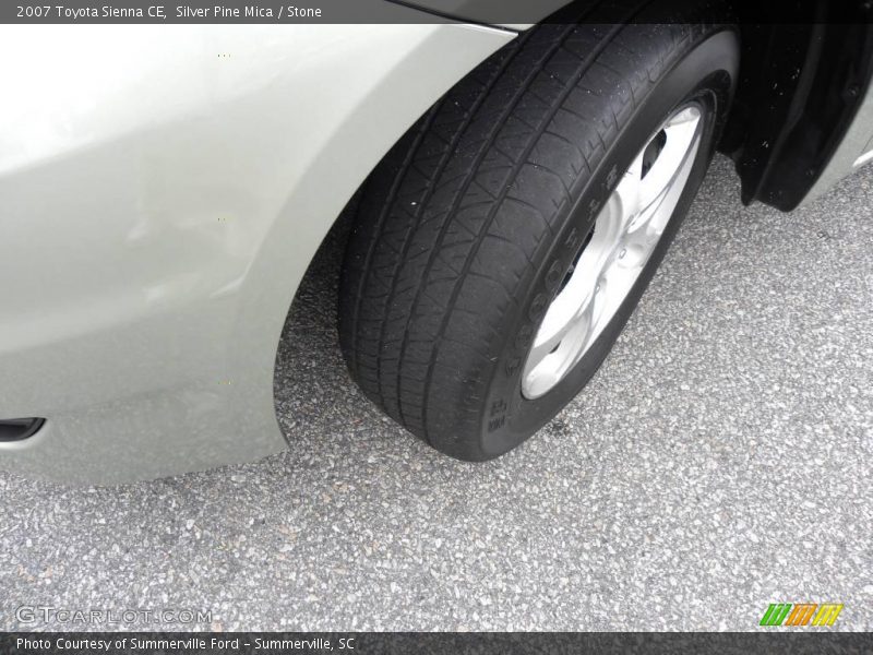 Silver Pine Mica / Stone 2007 Toyota Sienna CE