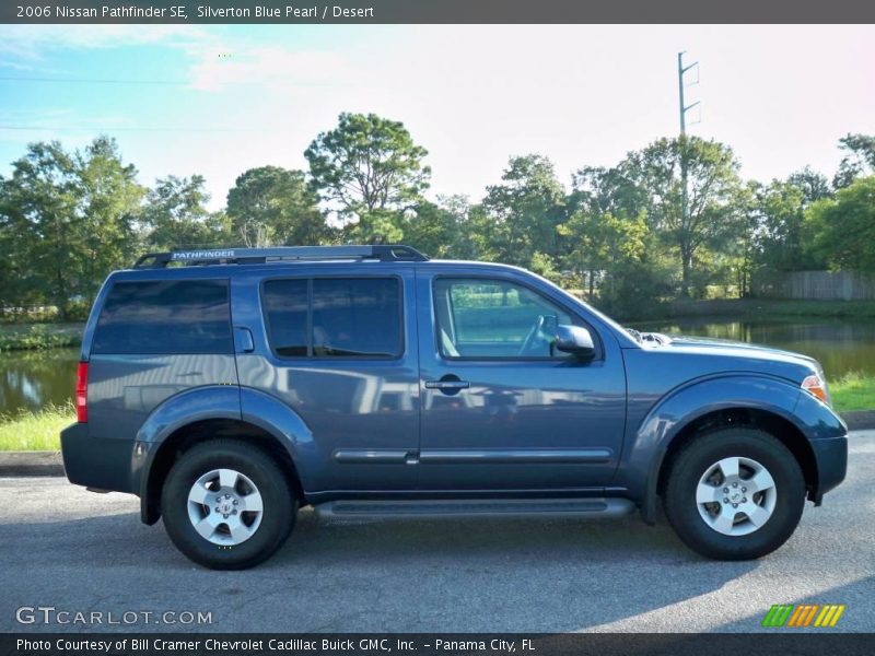 Silverton Blue Pearl / Desert 2006 Nissan Pathfinder SE