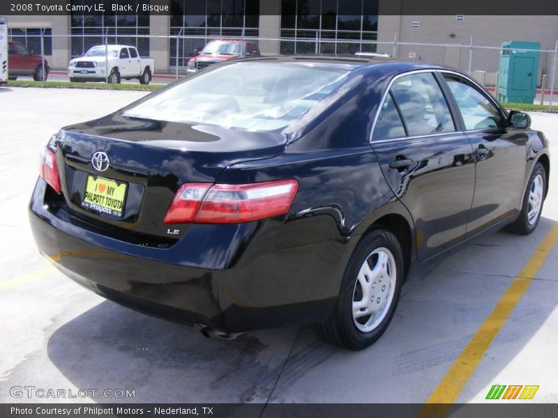 Black / Bisque 2008 Toyota Camry LE