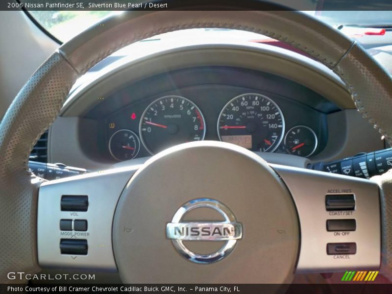 Silverton Blue Pearl / Desert 2006 Nissan Pathfinder SE