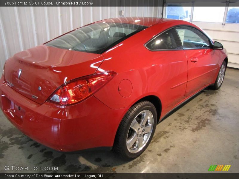 Crimson Red / Ebony 2006 Pontiac G6 GT Coupe