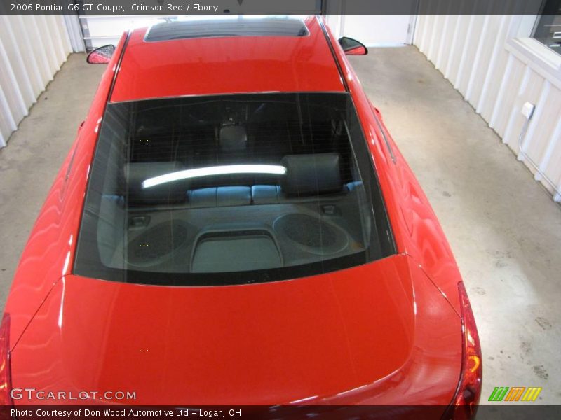 Crimson Red / Ebony 2006 Pontiac G6 GT Coupe