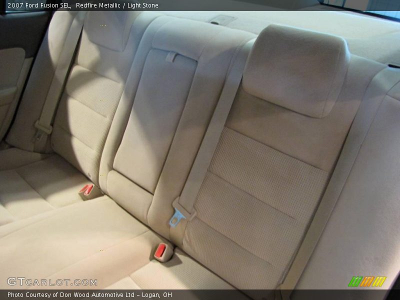 Redfire Metallic / Light Stone 2007 Ford Fusion SEL