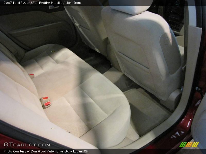 Redfire Metallic / Light Stone 2007 Ford Fusion SEL