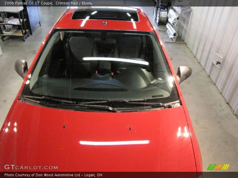 Crimson Red / Ebony 2006 Pontiac G6 GT Coupe