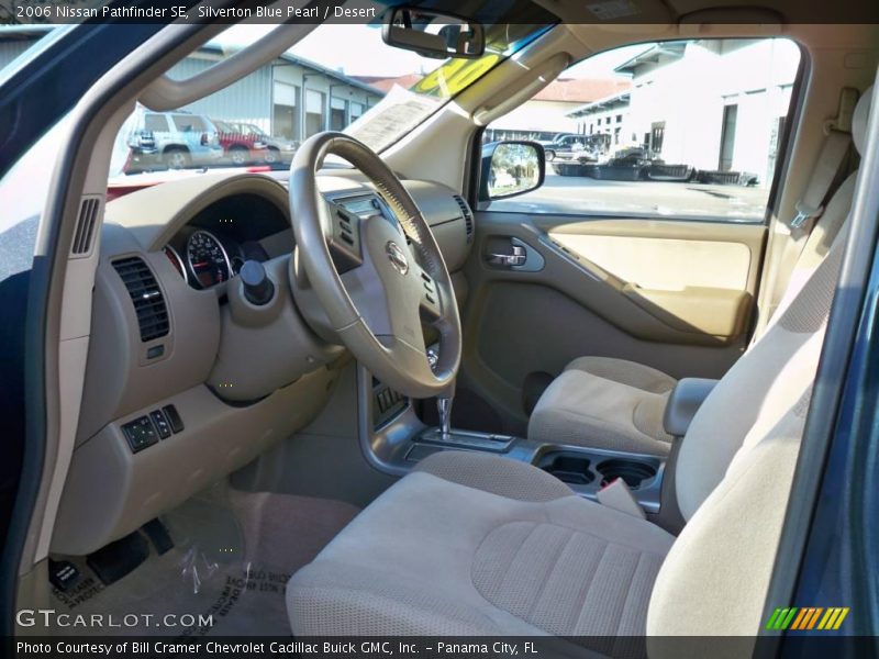 Silverton Blue Pearl / Desert 2006 Nissan Pathfinder SE