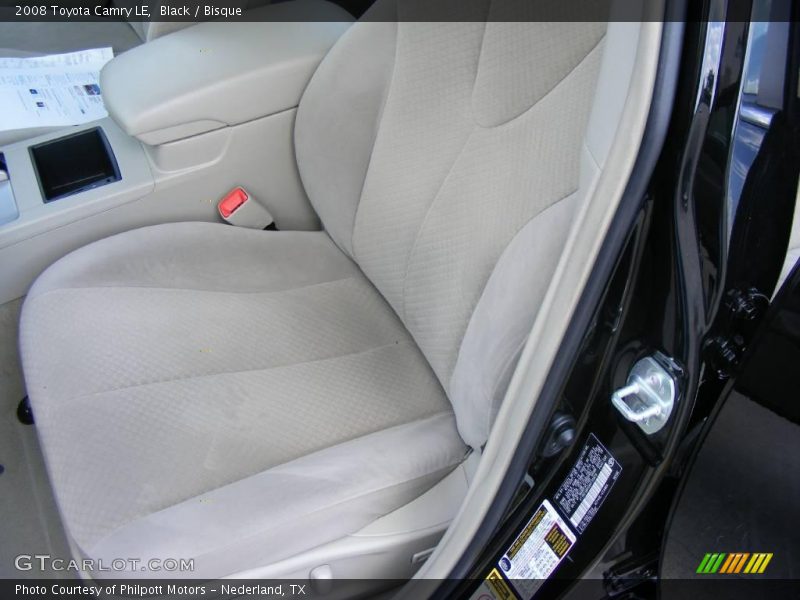 Black / Bisque 2008 Toyota Camry LE