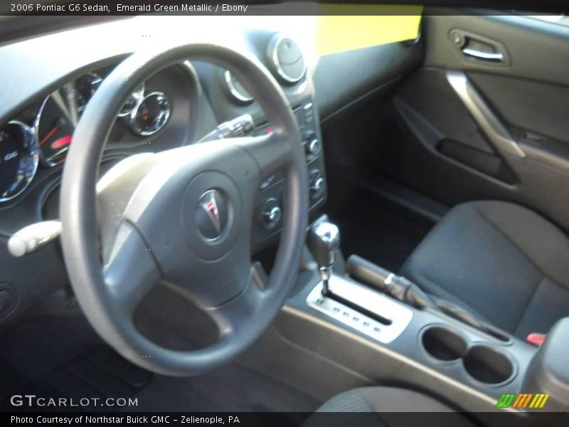 Emerald Green Metallic / Ebony 2006 Pontiac G6 Sedan