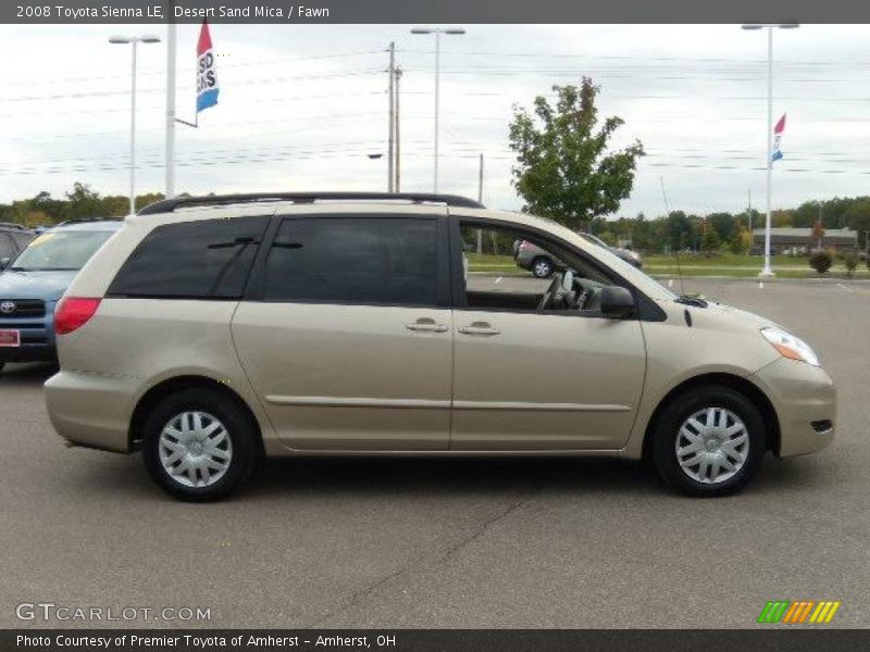 Desert Sand Mica / Fawn 2008 Toyota Sienna LE