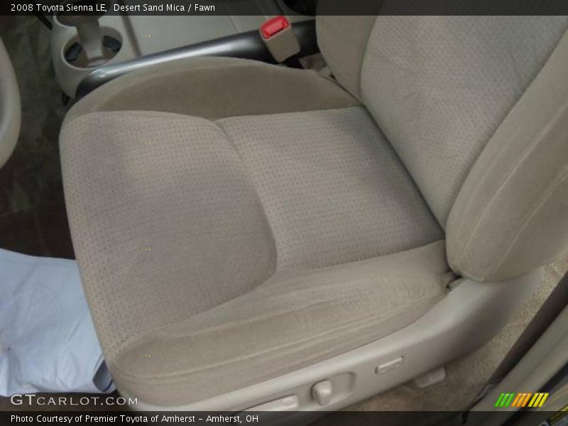 Desert Sand Mica / Fawn 2008 Toyota Sienna LE