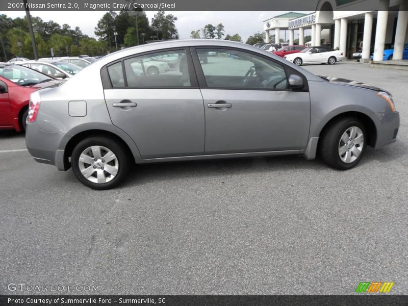 Magnetic Gray / Charcoal/Steel 2007 Nissan Sentra 2.0