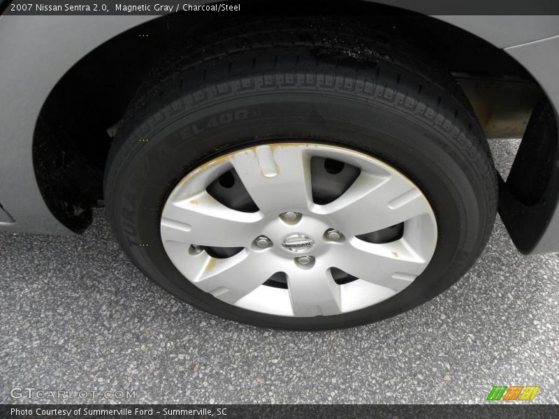 Magnetic Gray / Charcoal/Steel 2007 Nissan Sentra 2.0
