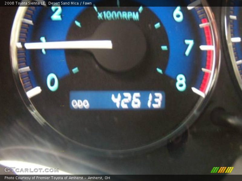 Desert Sand Mica / Fawn 2008 Toyota Sienna LE