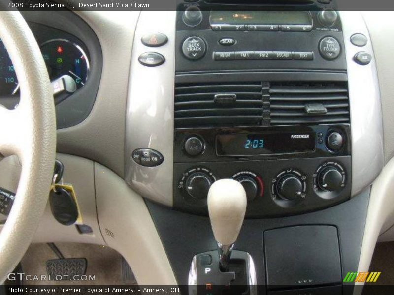 Desert Sand Mica / Fawn 2008 Toyota Sienna LE