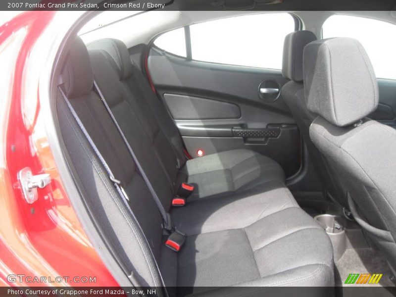 Crimson Red / Ebony 2007 Pontiac Grand Prix Sedan