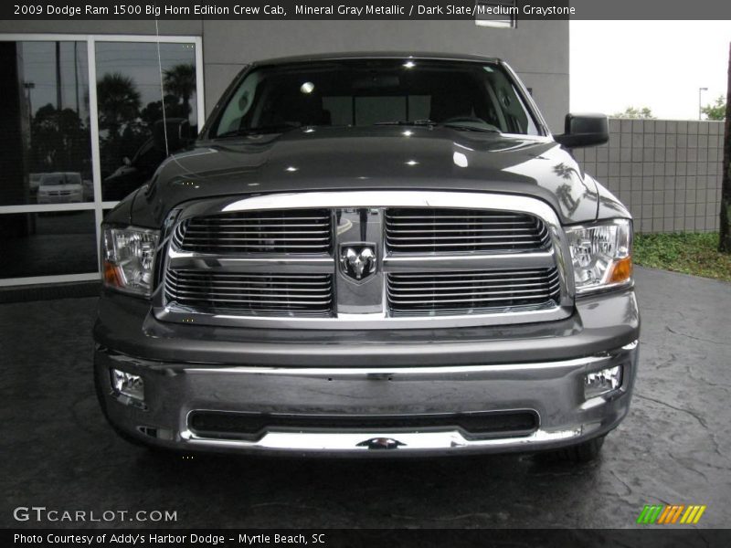 Mineral Gray Metallic / Dark Slate/Medium Graystone 2009 Dodge Ram 1500 Big Horn Edition Crew Cab