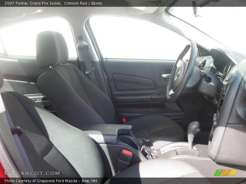 Crimson Red / Ebony 2007 Pontiac Grand Prix Sedan
