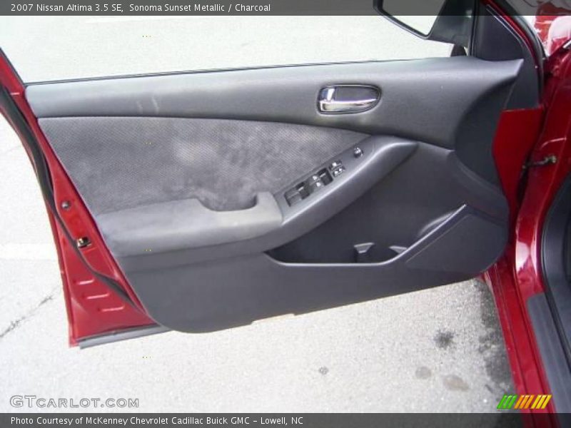 Sonoma Sunset Metallic / Charcoal 2007 Nissan Altima 3.5 SE