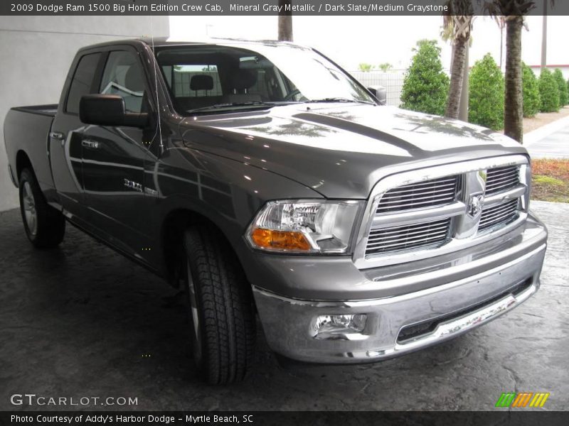 Mineral Gray Metallic / Dark Slate/Medium Graystone 2009 Dodge Ram 1500 Big Horn Edition Crew Cab