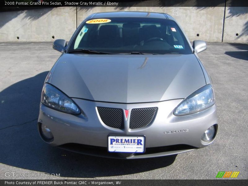 Shadow Gray Metallic / Ebony 2008 Pontiac Grand Prix Sedan