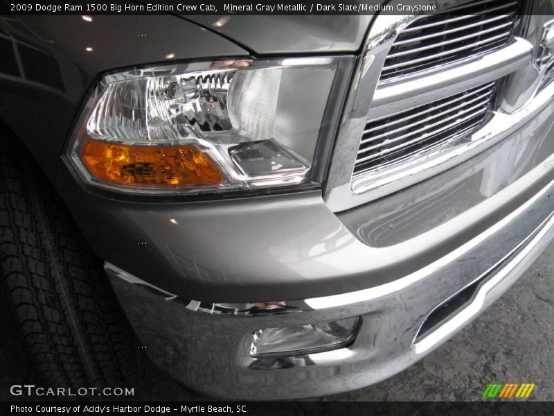 Mineral Gray Metallic / Dark Slate/Medium Graystone 2009 Dodge Ram 1500 Big Horn Edition Crew Cab