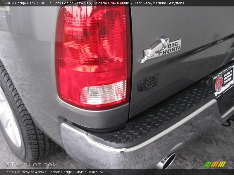 Mineral Gray Metallic / Dark Slate/Medium Graystone 2009 Dodge Ram 1500 Big Horn Edition Crew Cab