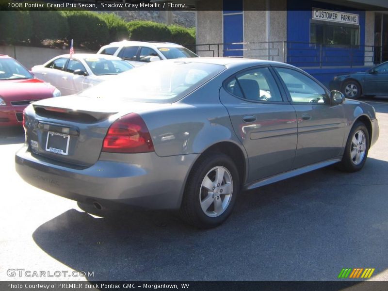 Shadow Gray Metallic / Ebony 2008 Pontiac Grand Prix Sedan