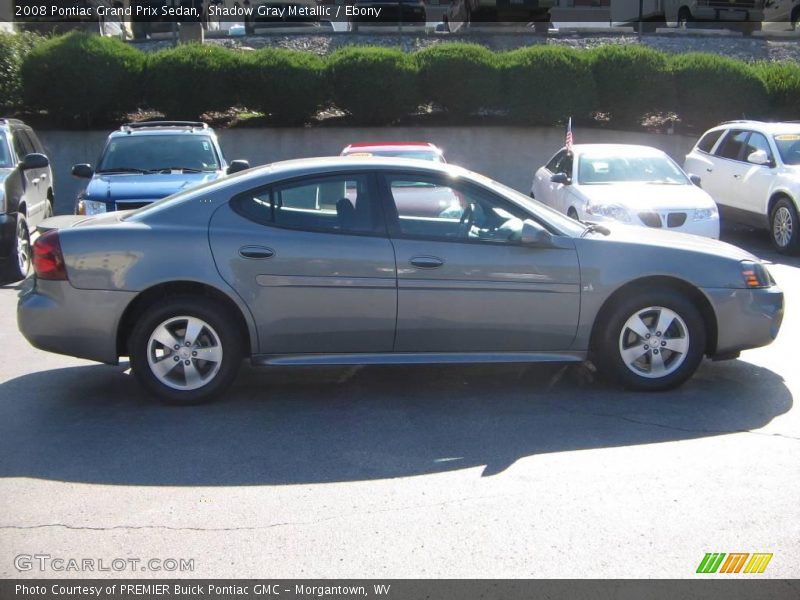 Shadow Gray Metallic / Ebony 2008 Pontiac Grand Prix Sedan